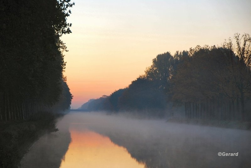 Ochtendnevel  Kempisch kanaal 1.JPG - Ochtendnevel  Kempisch kanaal